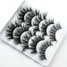 HBZGTLAD 25mm 3D Mink False Eyelashes - 5 Pairs Handmade Criss-Cross Wispy Fluffy Lashes for Stunning Eye Makeup - Buy Online on GoSupps.com