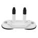 Assembled trigger point massager double-head-suction stick wall assembly self-massage device suction cupboard mounting holder aperture pistol