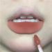 BADALO Velvet Mist Water Mist Lip Mud Soft Silky Matte Vegan White Lip Gloss Non-stick Lip Glaze Lipstick (Color : 6 Pines Smoke Peach Wood)