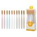 Samjung Wangta Soft Toothbrush 10 Pack (Gold) Best Manual Toothbrush for Maximum Efficient Cleaning and Sensitive Gums and Teeth