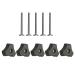 LUOFENG screw Bolt 10Pcs/Set T Shaped Bolt Accessories with Plastic T Nuts T Track Bolts Knob Set - Buy Online on GoSupps.com