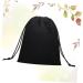 PACKOVE 3pcs Travel Bag Organizer Hair Dryer Pouch Bag Hair Dryer Bag M Velvet Bag Drawstring Bag Cell Phone Blackx3pcs 40*50cmx3pcs - Buy Online on GoSupps.com
