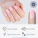 Clara Cosmetics Nail Polish - 25 Self-Adhesive Nail Films Test Winner 2022 Trend Colors in Ros Up to 4 Applications - Buy Online on GoSupps.com