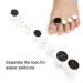 8 Pieces Silicone Nail Art Toe Separators - Washable & Reusable Pedicure Tools for DIY Manicure - Buy Online on GoSupps.com