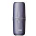 Digjobk toothbrush mug comfortable handle light travel toothpaste toothbrush container raccoon for business trips (color: blue) 21.5*8 blue