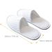 Vaguelly 4 Pairs Disposable slippers cotton slippers travel slippers mens slippers indoor disposable hotel slipper for men one off hotel slippers one off spa slippers at home man 4pairs White - Buy Online on GoSupps.com