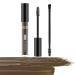Waterproof Eyebrow Gel for Long Lasting Makeup  Semi-permanent Eyebrow Gel  Sweat Resistant  Full Natural  Brow Pen Tinted Makeup (Black/Brown)