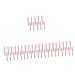 Healvian 50 Pcs Mascara Empty Tube Empty Mascara Wand DIY Makeup Eyelash Cream for Mascara Tubes Plastic 1 g (Pack of 1) Pinkx5pcs