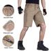Autiwitua Men's Waterproof Tactical Shorts - Black XL | Quick Dry Breathable Cargo Shorts for Hiking & Fishing - Buy Online on GoSupps.com