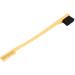 Qukaim Lash Comb Eyebrow Brush Double Head Wheat Makeup Beauty Tool Yellow Eyelash Comb - Buy Online on GoSupps.com