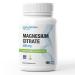 Magnesium Citrate 500 mg | High Potency Elemental Magnesium | Total 180 Veggie Caps Superior Absorption Non-GMO NO Gluten and Dairy