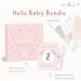 Mintkind Baby Gift Set | My First Year Baby Diary Milestone Cards & Souvenir Box | Perfect Baby Photo Album for Boys & Girls - Buy Online on GoSupps.com