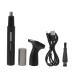 Ipetboom 1pc Nose Hair Trimmer Men Electric Razor Facial Cleaner Electric Vibrissa Clipper Electric Tool Face 13X1.6cm Black