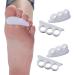4x Silicone Gel Toe Separator for Hallux Valgus - Premium Forefoot Pad for Pain Relief | International Shipping - Buy Online on GoSupps.com