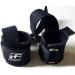 RitFit Lifting Straps with Wrist Protector - Ideal for Weightlifting, Bodybuilding, MMA, Powerlifting - Unisex Black Design - Buy Online on GoSupps.com