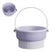 Makeup Brush Holder 2 in 1 Makeup Brush Clean Bowl Silicon Brush Organizer Rack Multipurpose Makeup Brush Scrubber Cleaner Makeup Brushes Holder Rack Washing Tool Brush Cleaner for Makeup Sponge