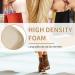 2 Pairs Women's High Heel Insoles | Breathable Arch Support & 5D Sponge Comfort | Ideal for Barefoot Wear - Beige - Buy Online on GoSupps.com