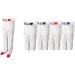 Martin Youth Baseball/Softball Pants - White/Red Piping, Medium - Buy Online on GoSupps.com