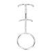 YYQTGG Safety brush stand stainless steel safety brush stand. Simple modern storage for everyday use