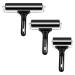 VinBee Soft Rubber Brayer Rollers for Crafting Brayer Rollers for Printmaking Brayer Tool Paint Brush Ink Applicator Art Craft Oil Painting Tool 3 Pack (2.4 inch,4 inch,5.9 inch)