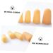 FRCOLOR 50 Pcs Anti-Static Rubber Finger Cots - Pockmarked Finger Covers for Enhanced Grip & Protection - Yellow Fingertips - Buy Online on GoSupps.com