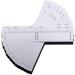 YIZHUO Brow Stamp Tool | Eyebrow Ruler Sticker & Microblading Stencils | 50Pcs Different Shapes | Permanent Makeup Measure Tool - Buy Online on GoSupps.com