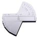 CHOOSE-IT Brow Stamp Tool - 50Pcs High Arch Microblading Ruler Sticker & Eyebrow Shaping Stencils Kit - Buy Online on GoSupps.com