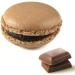 6 x Assorted Flavours Macarons de Pauline 72g (Vanilla Mocha & Chocolate) - Buy Online on GoSupps.com