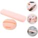 Gogogmee 1set Powder Puff Storage Box Pink Egg Miss Supplies Pink 20X4.8CM - Buy Online on GoSupps.com