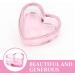 minkissy Nail Dappen Cup Heart Shape Dappen Dish Cups Acrylic Nail Dish Bowl Monomer Dish Glass Decorative Nail Brush Cup Manicure Tool Supply Pink - Buy Online on GoSupps.com