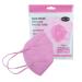 Sanex 25-Piece FFP2 Respiratory Masks - 5-Layer Protection Individually Packaged Light Pink - Perfect for Mouth & Nose Safety | International Shipping - Buy Online on GoSupps.com
