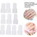 Uxsiya 10Pcs/Set Finger Nail Protector Tips Barrier Protector Gel Nail Tips Forms Acrylic Nail Tips Full Cover Shield Nails for Nail Protection - Buy Online on GoSupps.com
