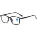 Buy Iynwbjts 806 Anti-Blue Light Reading Glasses - Tr90 Transparent Tea Frame 2.50 for Seniors - International Shipping Available - Buy Online on GoSupps.com