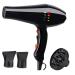 Hair Dryer Powerful AC 2200W Professional Hairdryer Negative Ionic Technology with 2 Concentrator and Diffuser Salon Fast Blow Dryers with 3 Heat 2 Speed Settings for Home and Salon Small Gift