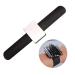 Magnetic Bobby Pin Holder - Hold Metal Bobby Pins and Clips in Easy Reach - Beauty Tools - Magnetic Pin Holder for Sewing  Cushion for Sewing Wristband Hair Stylist Wrist Cushion(Black)
