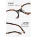 Buy SERONI TR90 Polygon Frame Blue Light Blocking Glasses for Men & Women - Anti UV Ray Computer & Reading Glasses - Stylish Tortoiseshell Design - 47mm - Buy Online on GoSupps.com