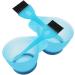 1 Set Hair Dye Color Brush and Bowl Set Hair Color Brush Mixing Bowl Kit for Hair Tint Dying Coloring Applicator Blue bleach hair - Buy Online on GoSupps.com