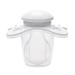 LittleForBig Large Shield Pacifier Generation 3 - Adult Size 3 Paci Pack in White Black Green | International Shipping - Buy Online on GoSupps.com