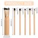 Menyiyds Professional Makeup Brush Set 5 Eyeliner & Eyeshadow Brushes Portable Cosmetic Tools for Eyebrows Lips & More (Champagne) - Buy Online on GoSupps.com