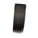 FOMIYES Straight Wigs Clip for Hair Wigs with Clips Straight Ponytail Extension Hair Jaw Clips Hair Wigs Hair Holder Toupee Black Frontal Wig European and American Hair Extensions