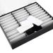 Empty Nail Storage Box | 30-Grid Black Nail Art Decoration Container & Tip Holder - Buy Online on GoSupps.com