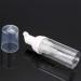 Solustre 2pcs 50ml Empty Refillable Clear Plastic Pump Bottle Mini Foam Dispenser Bottle for Lotion Cream Travel Small Container - Buy Online on GoSupps.com