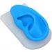 Silicone Simulated Ear Model for Hearing Amplifier Display - Transparent and Blue - Buy Online on GoSupps.com
