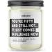 50th Birthday Candle - Vanilla Jasmine & Sugared Almond Soy Wax - Funny Gift for Women - Makester - Buy Online on GoSupps.com