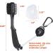 BuddyBirdie Retractable Golf Club Brush - Double Brush, Groove Cleaner, Black - Buy Online on GoSupps.com