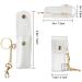 Buy Clear PVC Fashion Keychain Lipstick Holder | Stylish Outdoor Lipstick Sleeve Keychain - Buy Online on GoSupps.com