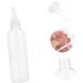 Vintorky 10-Pack Clear Squeeze Cosmetic Bottles for Makeup & Hair Color Storage - Durable & Refillable - Buy Online on GoSupps.com