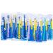 Curaprox 10 x Toothbrush CS 1560 Soft - Manual toothbrush for adults with 1560 Soft CUREN bristles - 10 pieces random color