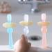Haakaa 360 Silicone Toothbrush Teether | Ultra Soft Bristles for Baby Oral Gum Cleaning | Baby Teething Training | Oral Brushing Massager | 6m+ Baby Toddler | Clear (1 Count) - Buy Online on GoSupps.com