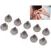 Buy Cupids Coupling: 10 Silicone Replacement Earplugs for Hearing Aids - Washable Removable & Anti-Static for Seniors - Buy Online on GoSupps.com